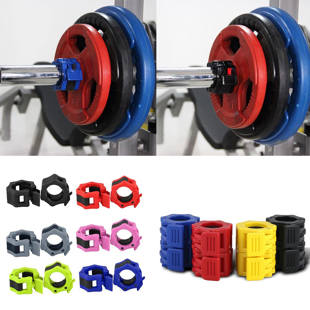 Quick-Lock Barbell Collar Clips – Secure Weightlifting Clamps for Olympic Bars & Dumbbells