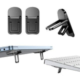 Foldable Laptop Stand, Adjustable Portable Computer Riser for Desk, Office & Travel