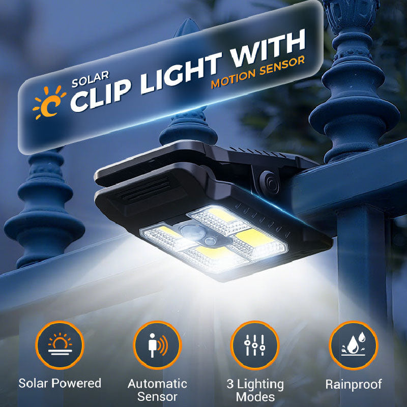 GlowClip™ Sensor Light, Motion-Activated Clip-On LED Light for Home, Closet & Night Use