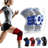 Knee Compression Sleeve, Supportive Knee Brace for Running, Workouts, Sports & Daily Comfort