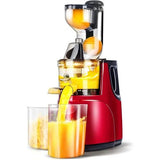 Masticating Juicer Machine, Slow Cold Press Juicer for Fruits, Vegetables & Leafy Greens