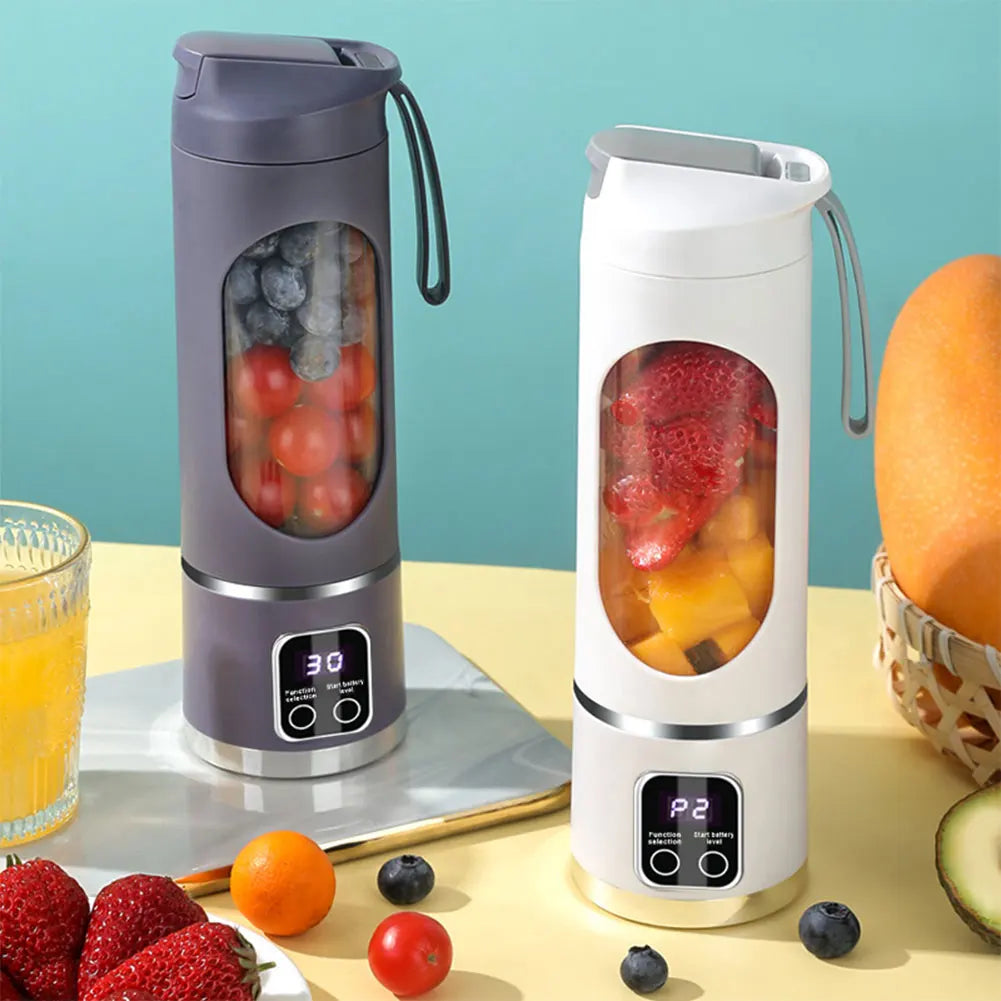 Mini Portable Blender – Electric Fruit Juicer Cup for Smoothies, Fresh Juice & Shakes