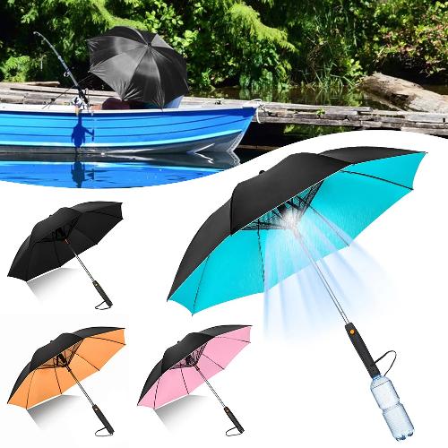 Portable Umbrella with Fan & Misting, Cooling Sun Umbrella for Outdoor Travel & Summer Use