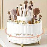 Rotating Makeup Organizer – 360° Cosmetic Storage Stand for Vanity, Skincare & Beauty Products