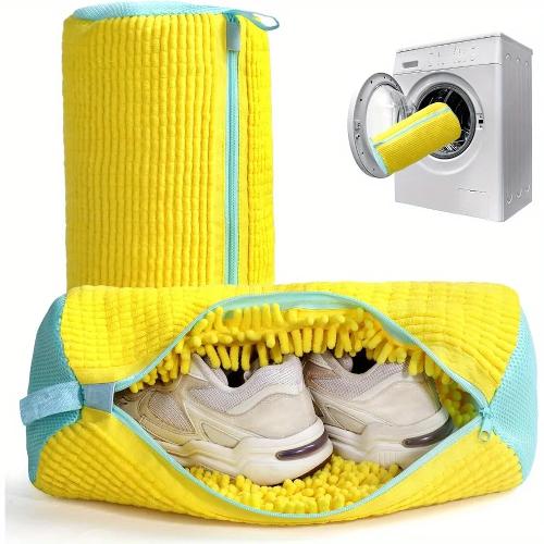 Shoe Washing Machine Bag, Protective Mesh Laundry Bag for Sneakers & Travel Shoes