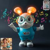 Swing Rabbit Musical Dancing Toy with Light-Up Ears, Interactive Bunny Toy for Kids